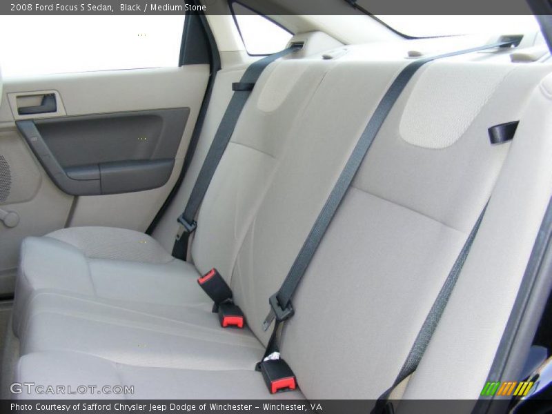  2008 Focus S Sedan Medium Stone Interior