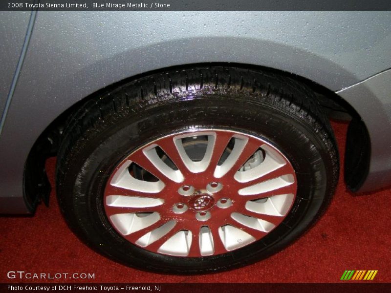 Blue Mirage Metallic / Stone 2008 Toyota Sienna Limited