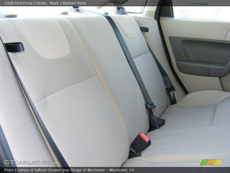  2008 Focus S Sedan Medium Stone Interior