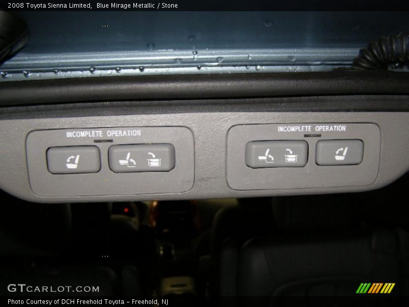 Blue Mirage Metallic / Stone 2008 Toyota Sienna Limited