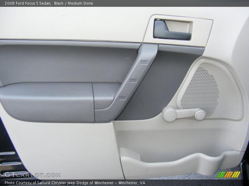 Door Panel of 2008 Focus S Sedan