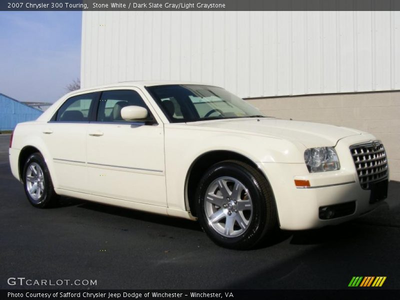 Stone White / Dark Slate Gray/Light Graystone 2007 Chrysler 300 Touring