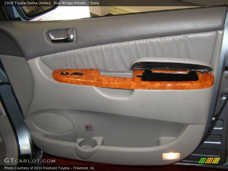 Blue Mirage Metallic / Stone 2008 Toyota Sienna Limited