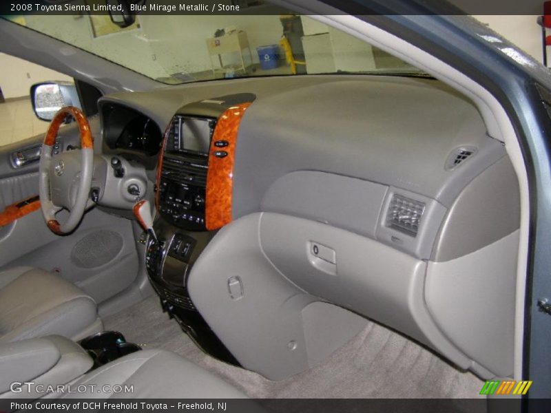 Blue Mirage Metallic / Stone 2008 Toyota Sienna Limited