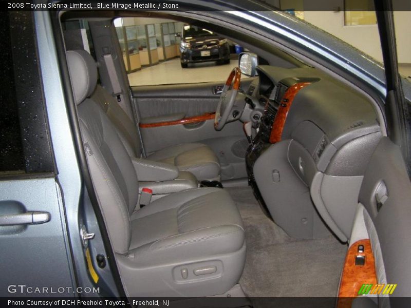 Blue Mirage Metallic / Stone 2008 Toyota Sienna Limited