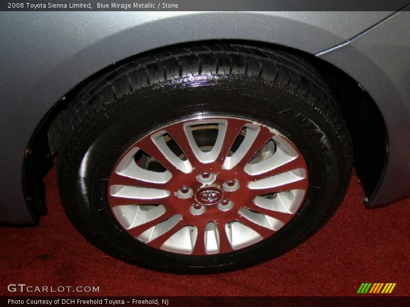 Blue Mirage Metallic / Stone 2008 Toyota Sienna Limited