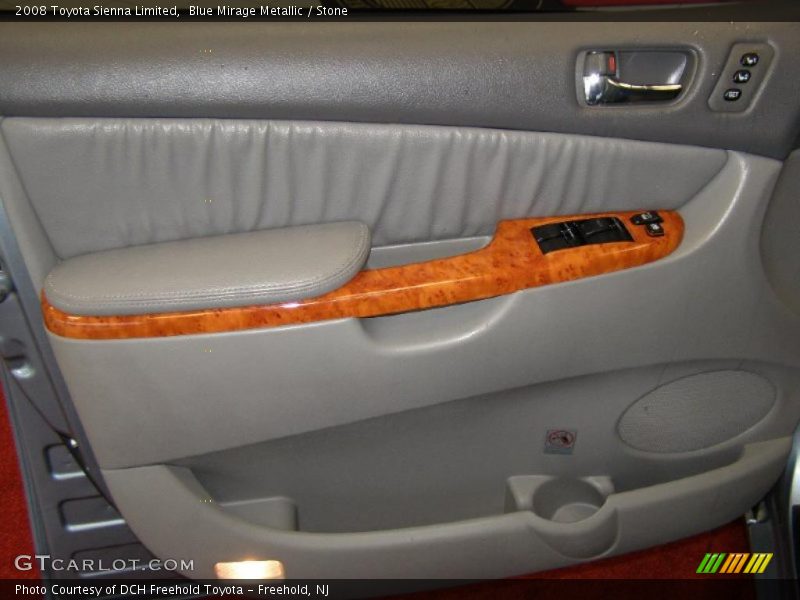 Blue Mirage Metallic / Stone 2008 Toyota Sienna Limited