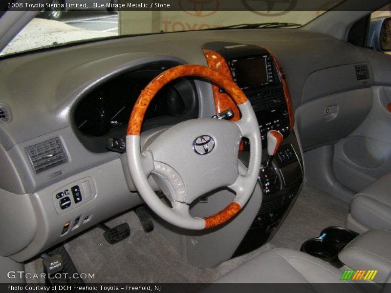 Blue Mirage Metallic / Stone 2008 Toyota Sienna Limited