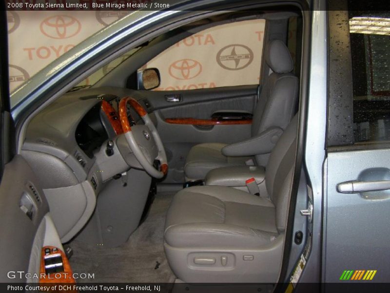 Blue Mirage Metallic / Stone 2008 Toyota Sienna Limited