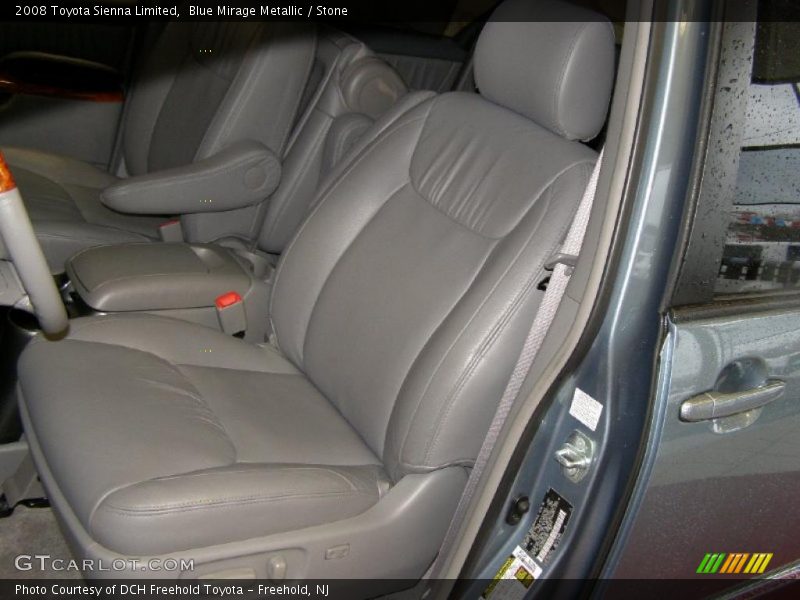 Blue Mirage Metallic / Stone 2008 Toyota Sienna Limited