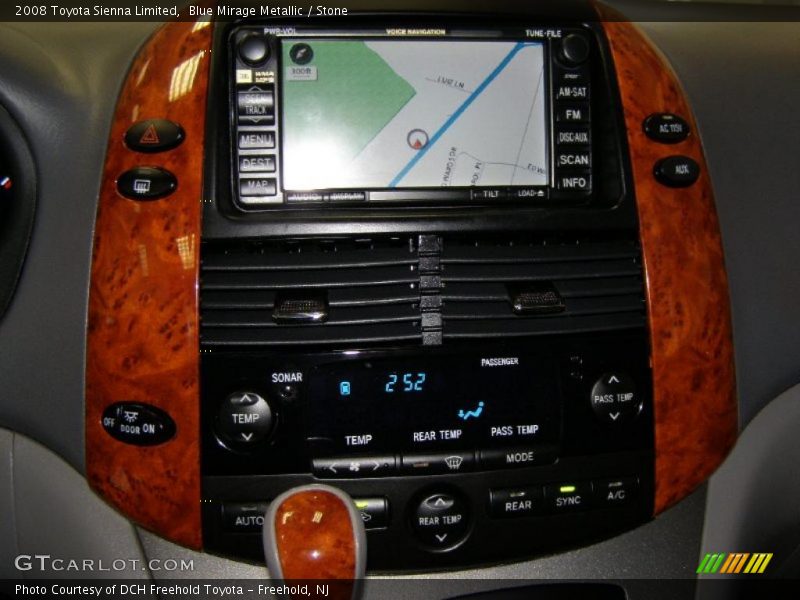 Blue Mirage Metallic / Stone 2008 Toyota Sienna Limited