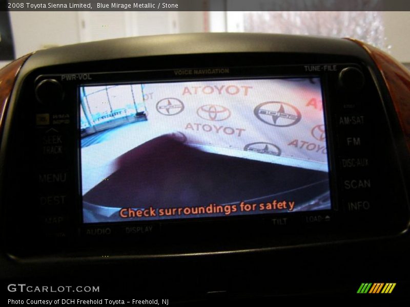 Blue Mirage Metallic / Stone 2008 Toyota Sienna Limited