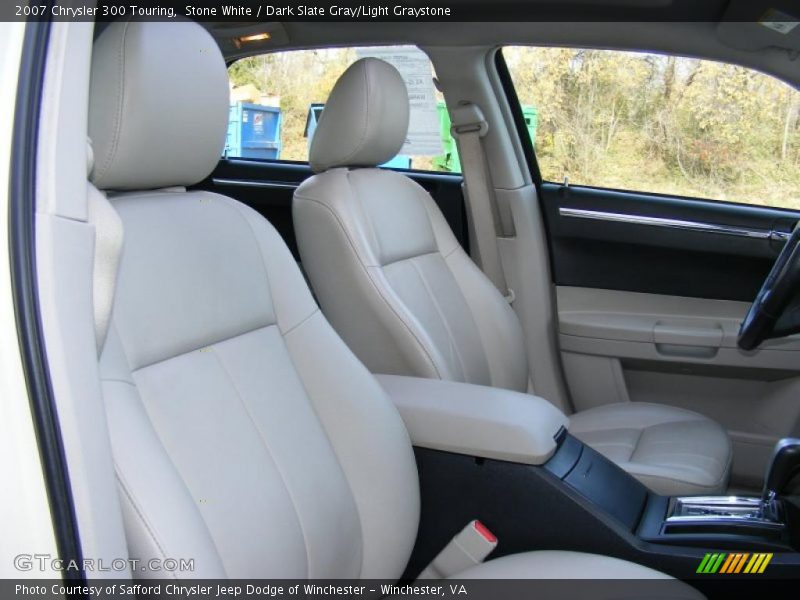 Stone White / Dark Slate Gray/Light Graystone 2007 Chrysler 300 Touring