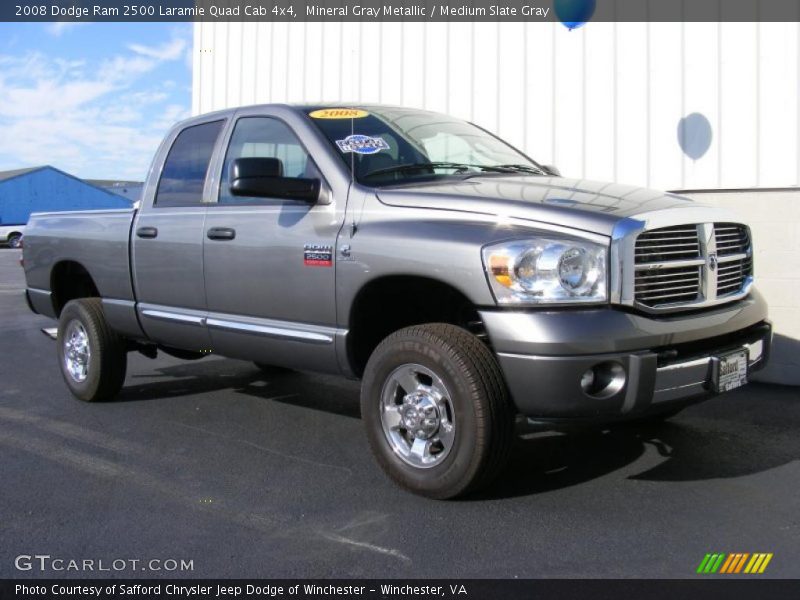 Front 3/4 View of 2008 Ram 2500 Laramie Quad Cab 4x4