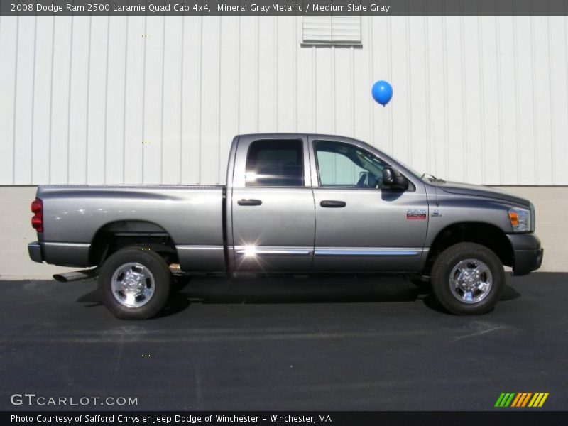  2008 Ram 2500 Laramie Quad Cab 4x4 Mineral Gray Metallic