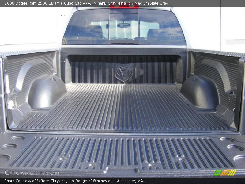 Mineral Gray Metallic / Medium Slate Gray 2008 Dodge Ram 2500 Laramie Quad Cab 4x4