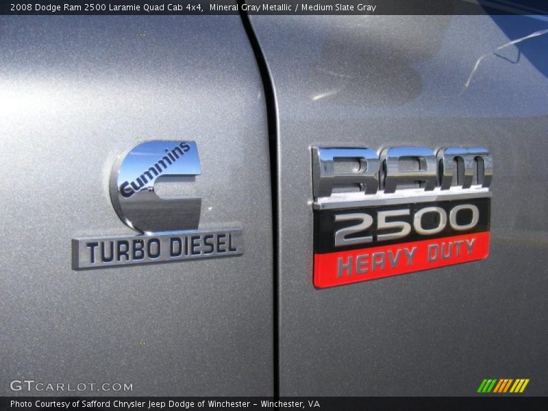  2008 Ram 2500 Laramie Quad Cab 4x4 Logo