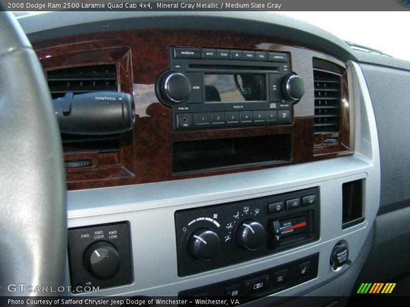 Controls of 2008 Ram 2500 Laramie Quad Cab 4x4