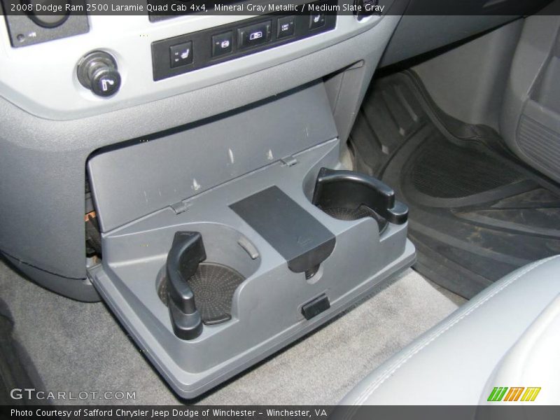 Mineral Gray Metallic / Medium Slate Gray 2008 Dodge Ram 2500 Laramie Quad Cab 4x4