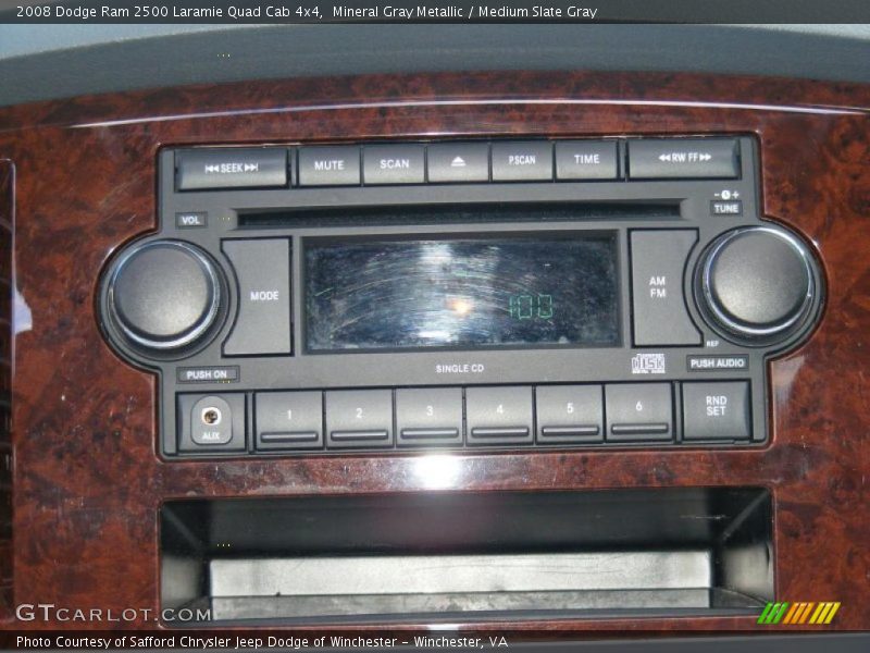 Controls of 2008 Ram 2500 Laramie Quad Cab 4x4