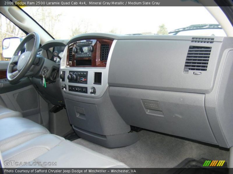 Dashboard of 2008 Ram 2500 Laramie Quad Cab 4x4