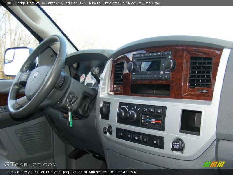 Controls of 2008 Ram 2500 Laramie Quad Cab 4x4