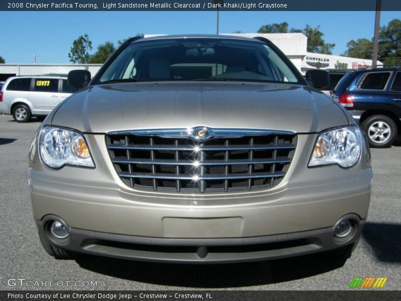 Light Sandstone Metallic Clearcoat / Dark Khaki/Light Graystone 2008 Chrysler Pacifica Touring