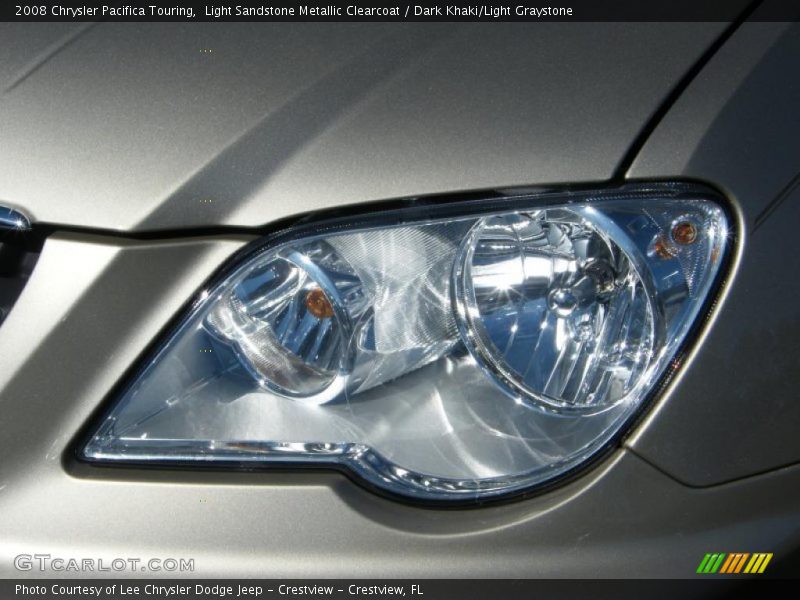 Light Sandstone Metallic Clearcoat / Dark Khaki/Light Graystone 2008 Chrysler Pacifica Touring