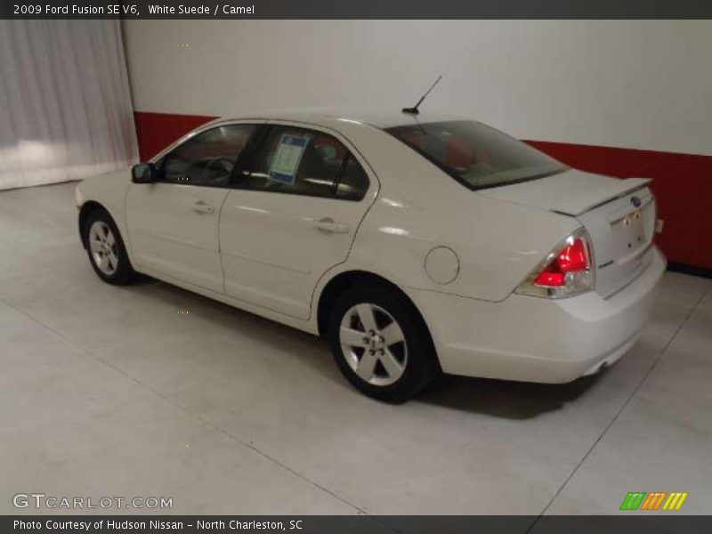 White Suede / Camel 2009 Ford Fusion SE V6