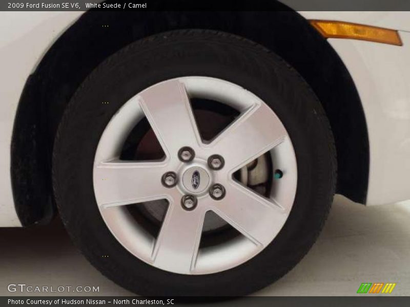 White Suede / Camel 2009 Ford Fusion SE V6