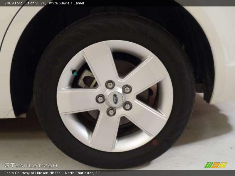 White Suede / Camel 2009 Ford Fusion SE V6