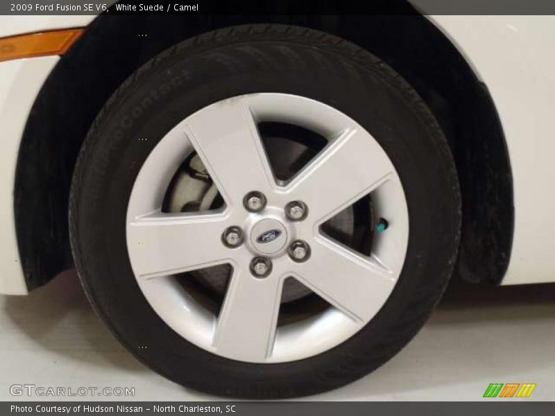 White Suede / Camel 2009 Ford Fusion SE V6