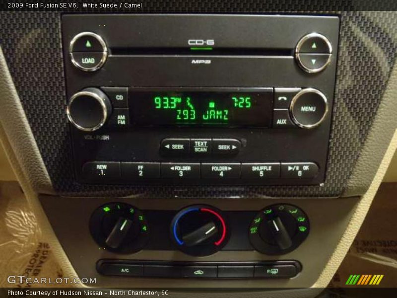 White Suede / Camel 2009 Ford Fusion SE V6