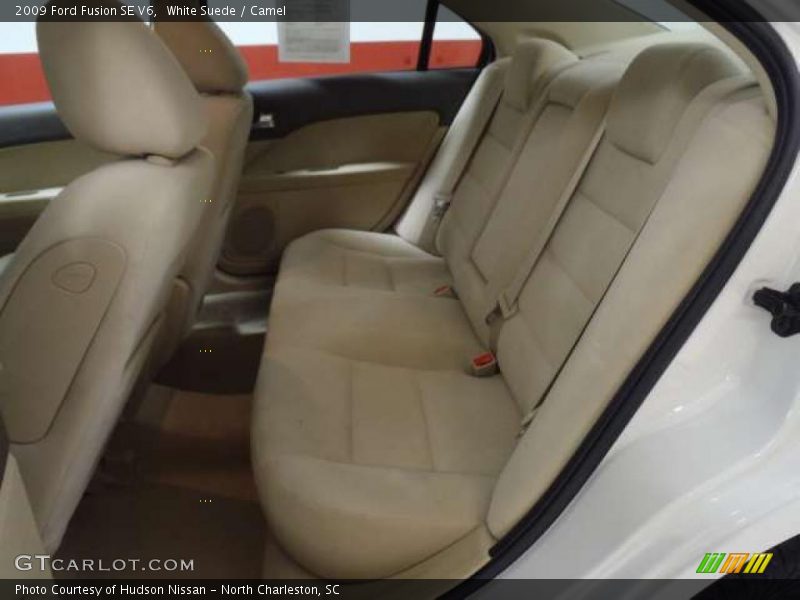 White Suede / Camel 2009 Ford Fusion SE V6