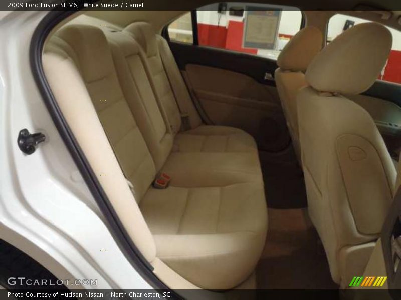 White Suede / Camel 2009 Ford Fusion SE V6