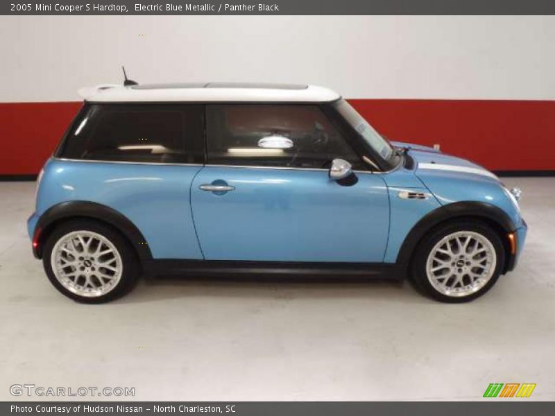 Electric Blue Metallic / Panther Black 2005 Mini Cooper S Hardtop