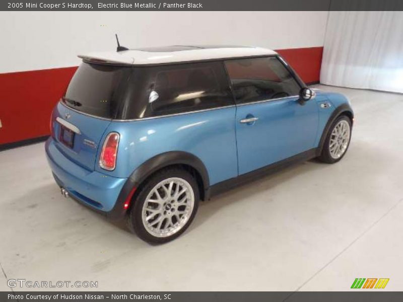 Electric Blue Metallic / Panther Black 2005 Mini Cooper S Hardtop