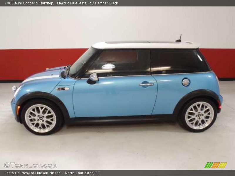 Electric Blue Metallic / Panther Black 2005 Mini Cooper S Hardtop