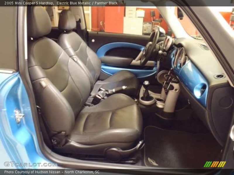 Electric Blue Metallic / Panther Black 2005 Mini Cooper S Hardtop