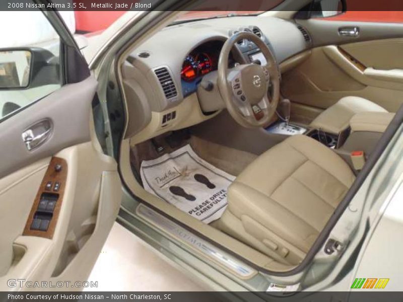 Metallic Jade / Blond 2008 Nissan Altima 3.5 SL
