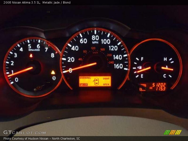Metallic Jade / Blond 2008 Nissan Altima 3.5 SL