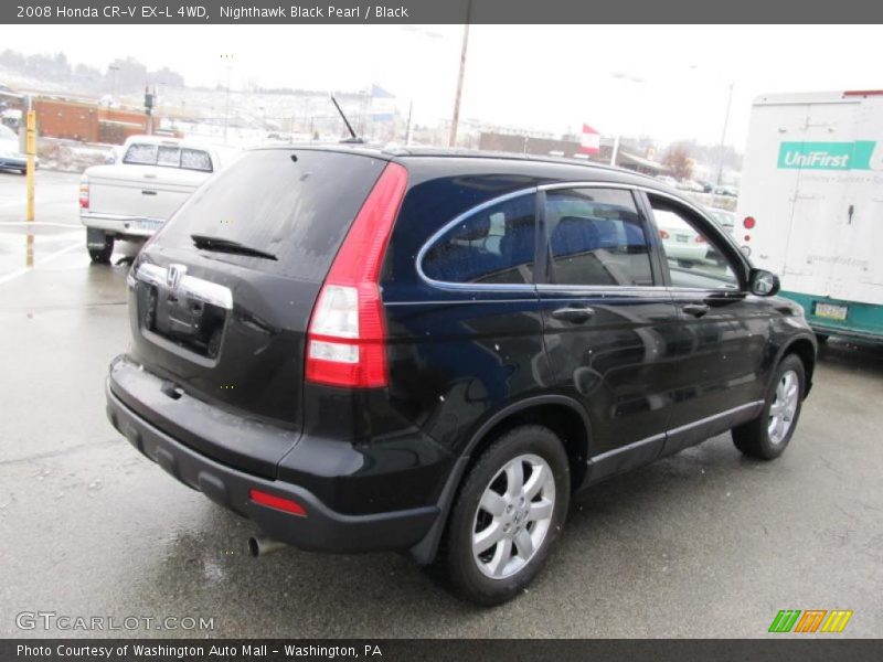 Nighthawk Black Pearl / Black 2008 Honda CR-V EX-L 4WD
