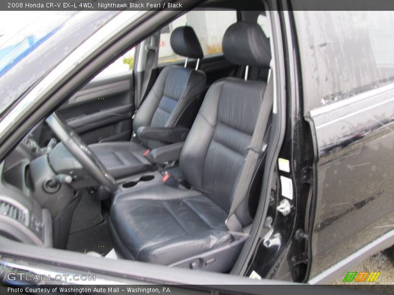 Nighthawk Black Pearl / Black 2008 Honda CR-V EX-L 4WD