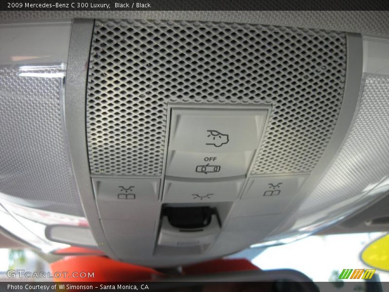 Black / Black 2009 Mercedes-Benz C 300 Luxury