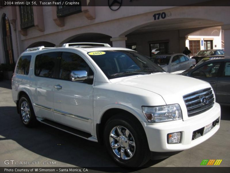 Tuscan Pearl / Graphite 2004 Infiniti QX 56