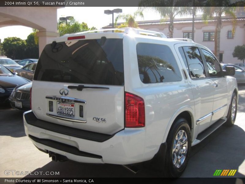 Tuscan Pearl / Graphite 2004 Infiniti QX 56