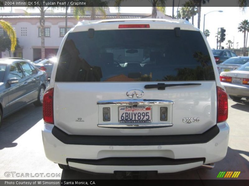 Tuscan Pearl / Graphite 2004 Infiniti QX 56