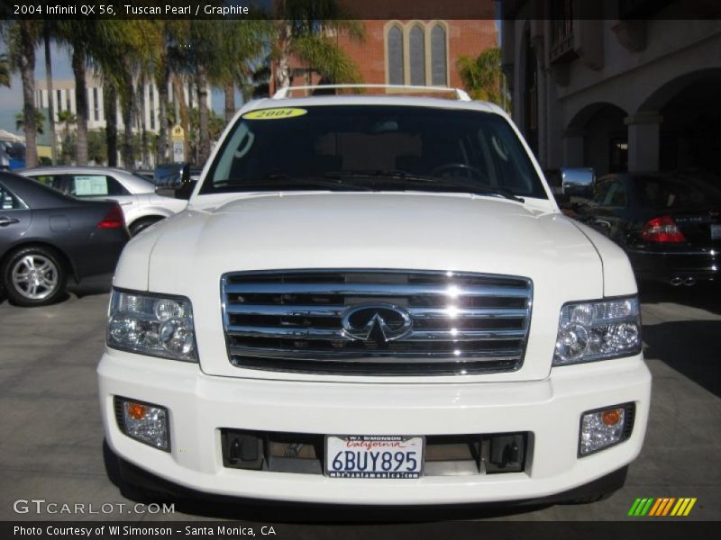 Tuscan Pearl / Graphite 2004 Infiniti QX 56
