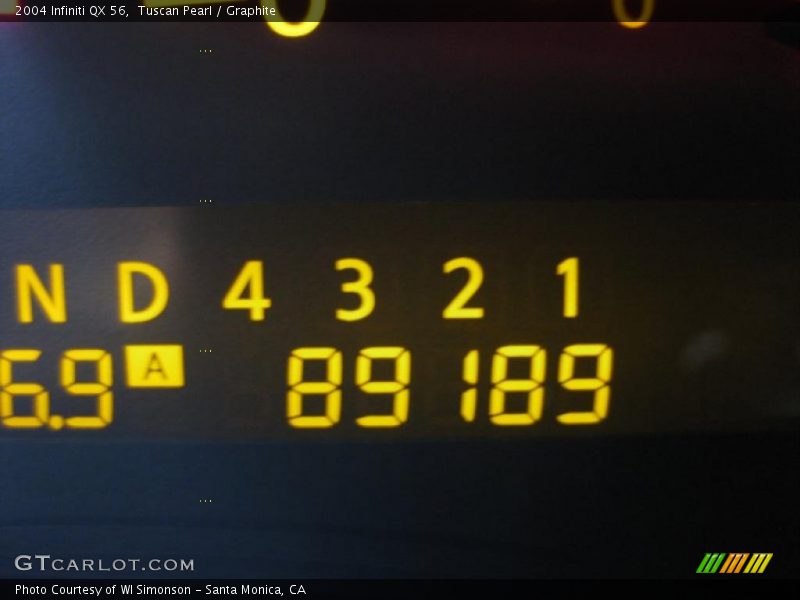 Tuscan Pearl / Graphite 2004 Infiniti QX 56