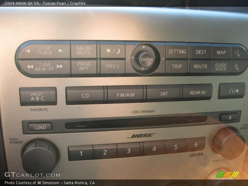 Tuscan Pearl / Graphite 2004 Infiniti QX 56